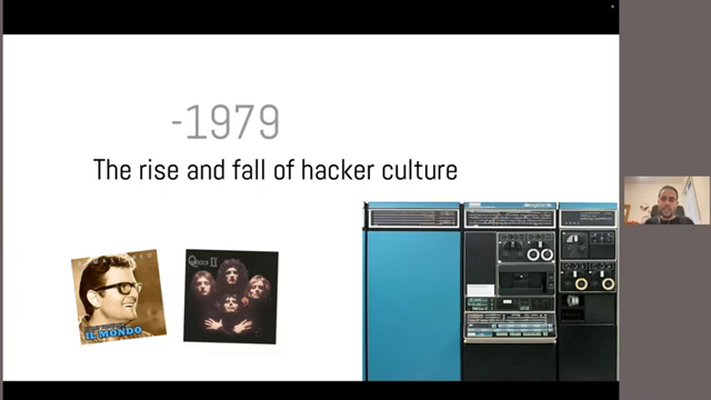  A photograph of a PDP-10 computer from the 1960s.